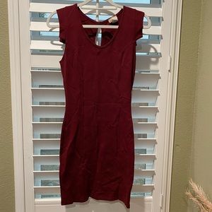 Maroon dress